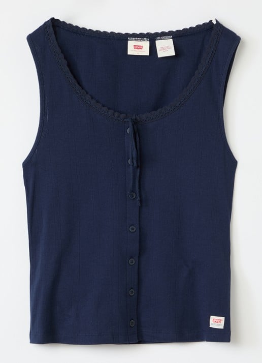 Levi's Dry Goods mouwloze top