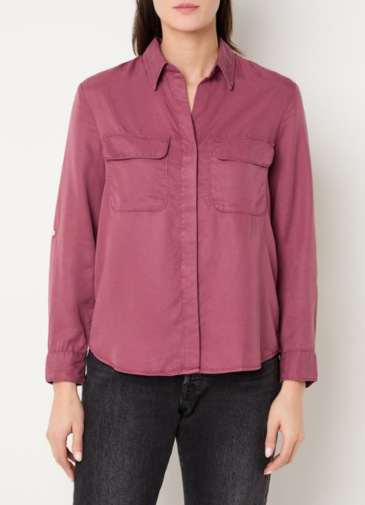 Levi's Elaine blouse met borstzakken