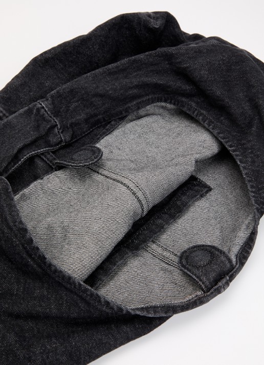 Levi's Emerson schoudertas van denim - detail 2 zwart