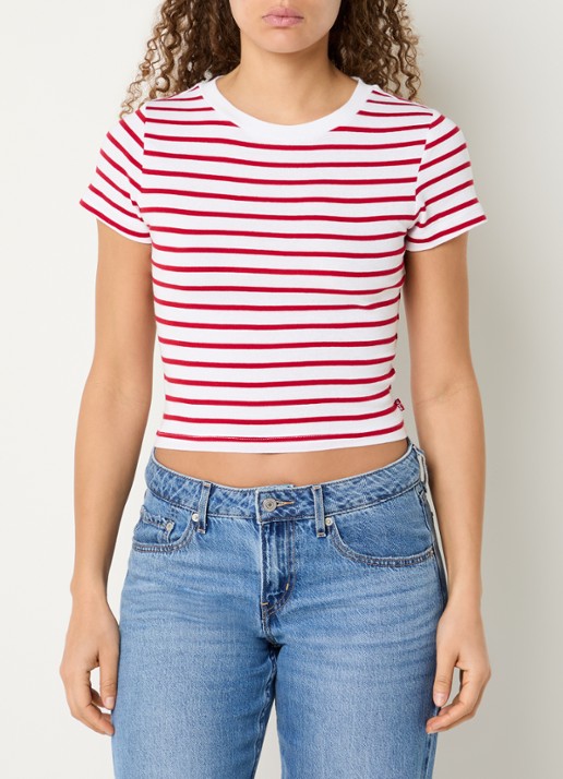 Levi's Emily T-shirt met streepprint