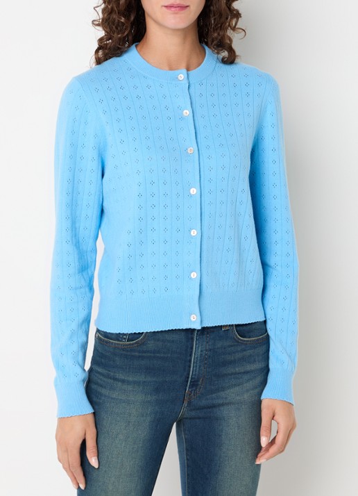 Levi's Fijngebreid vest met ronde hals