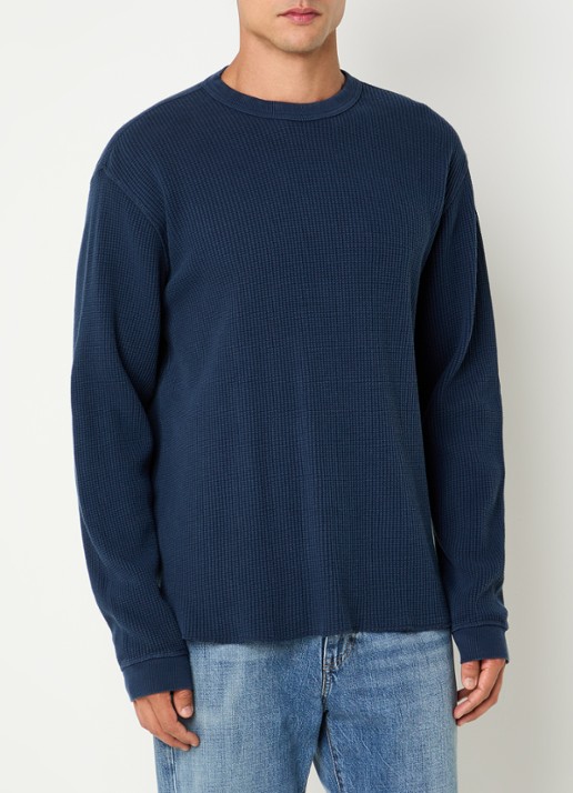 Levi's Fijngebreide trui met ronde hals