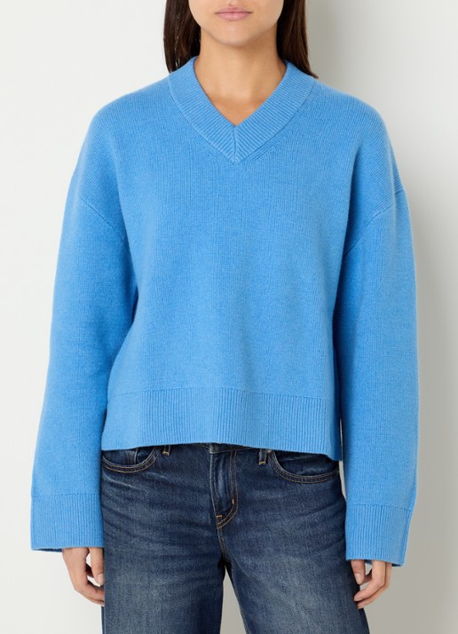 Levi's Fijngebreide trui met V-hals