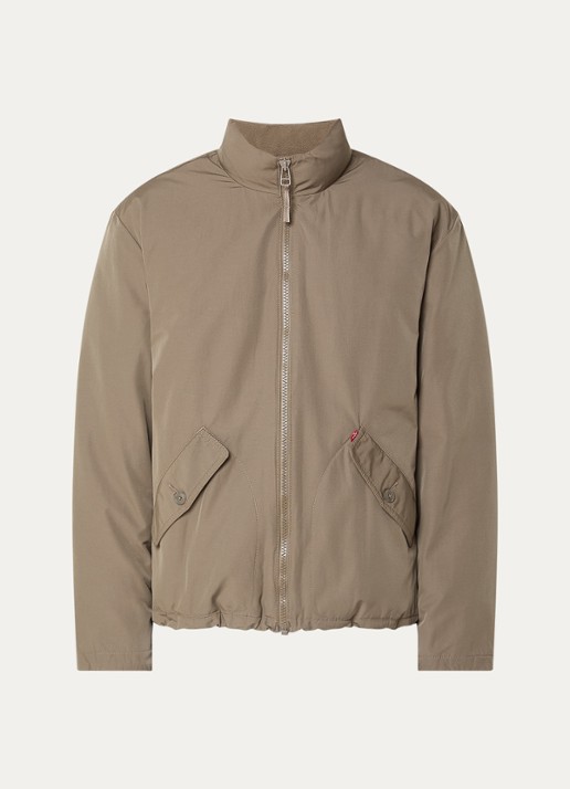 Levi's Gewatteerd jack met klepzakken - voorkant 3 bruin