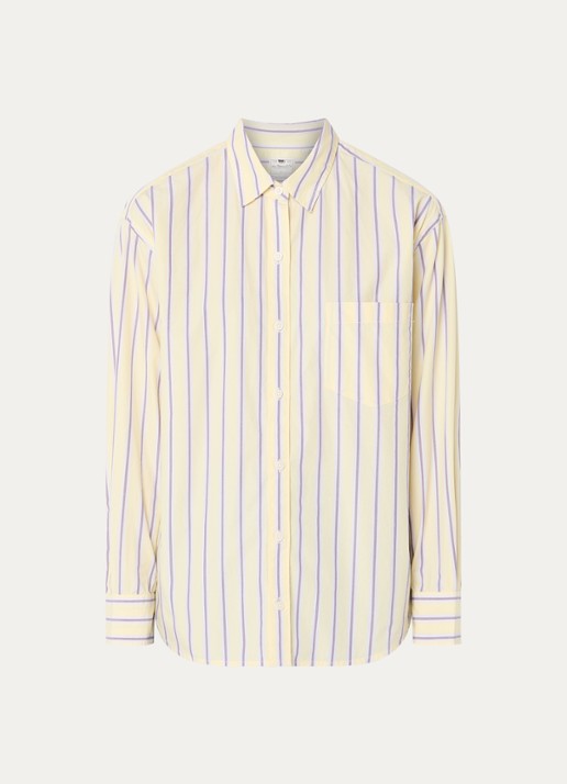 Levi's Harlie blouse met streepprint - voorkant 3 multicolor