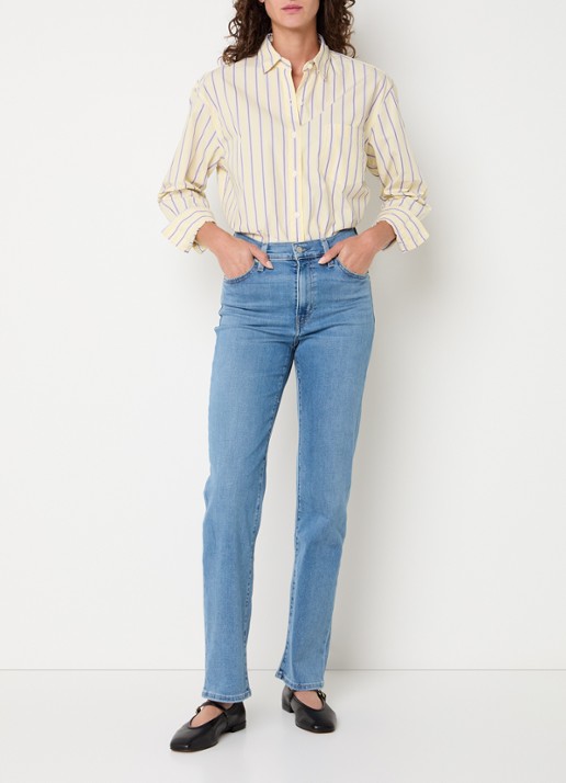 Levi's Harlie blouse met streepprint - voorkant 4 multicolor