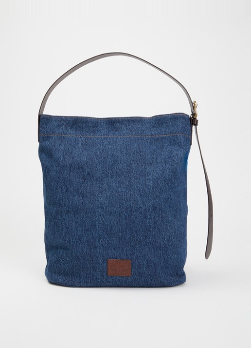 Levi's Heritage M schoudertas van denim met logo
