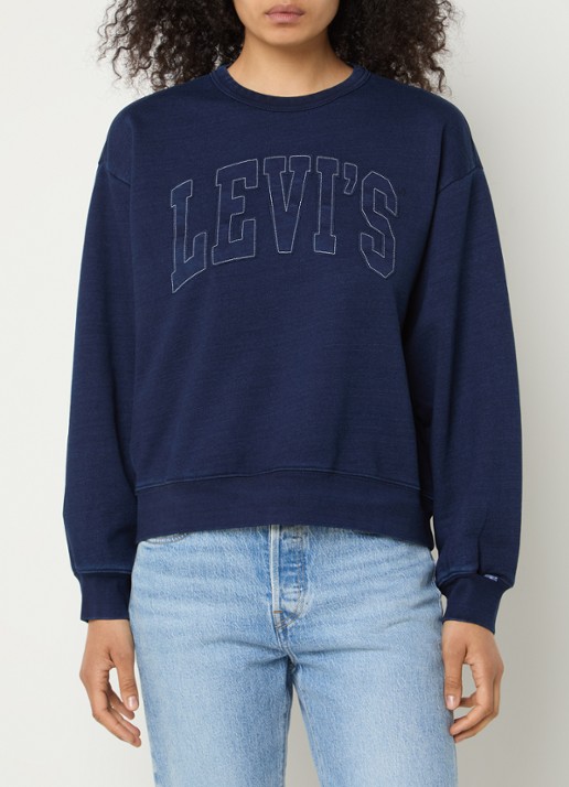Levi's Heritage sweatshirt met logoborduring