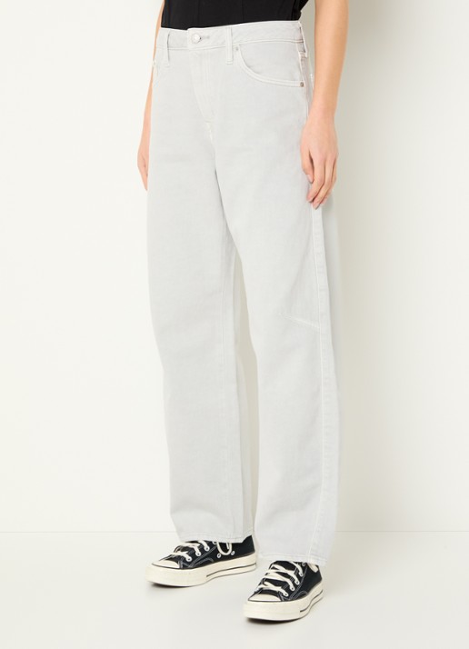 Levi's High waist wide fit jeans met gekleurde wassing