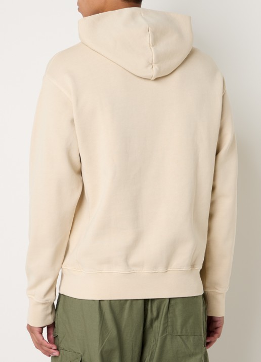 Levi's Hoodie met kangoeroezak - achterkant creme