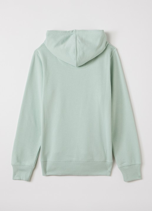 Levi's Hoodie met logoborduring - voorkant 2 groen