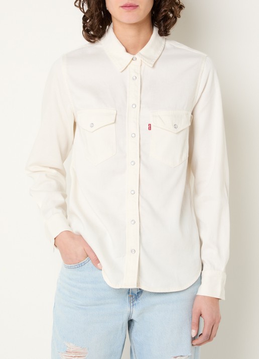 Levi's Iconic blouse met logo