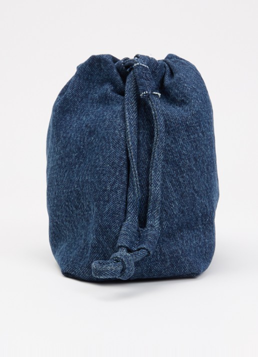 Levi's Isabelle schoudertas van denim - detail 4 indigo
