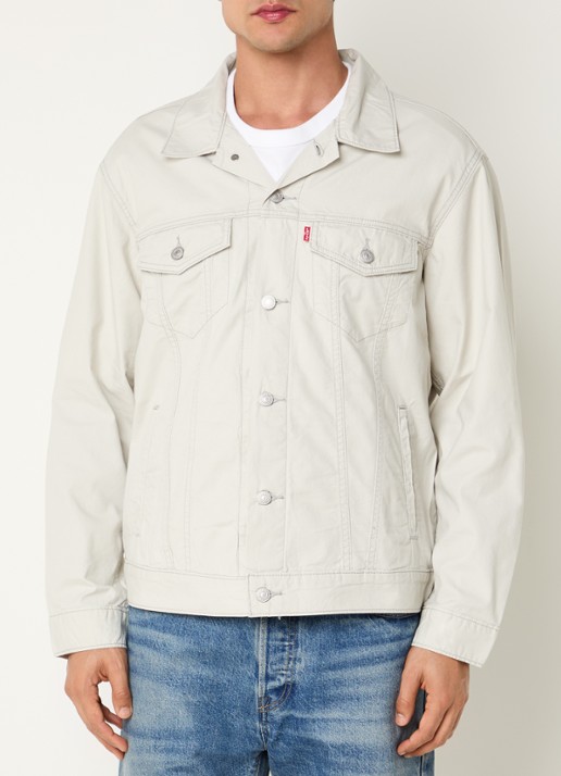 Levi's Jack in linnenblend met borst- en steekzakken