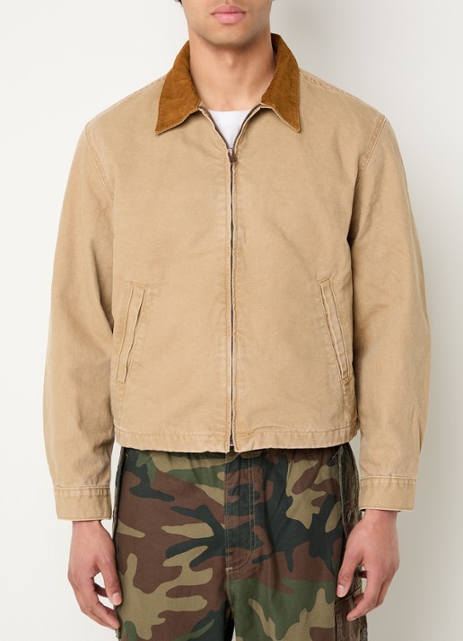 Levi's Jack met steekzakken en kraag van corduroy