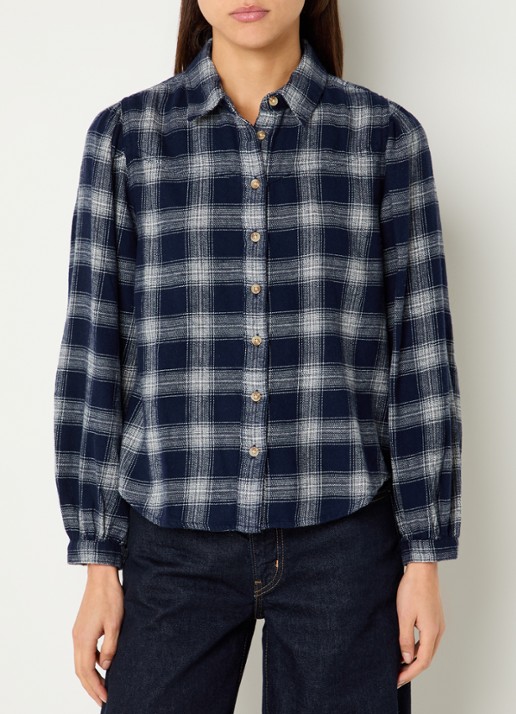 Levi's Journey Western blouse met ruitdessin