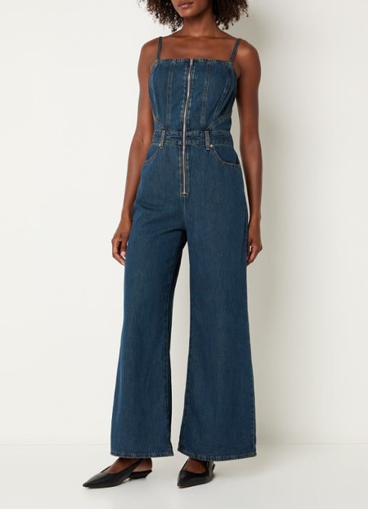 Levi's Jumpsuit van denim met ritssluiting