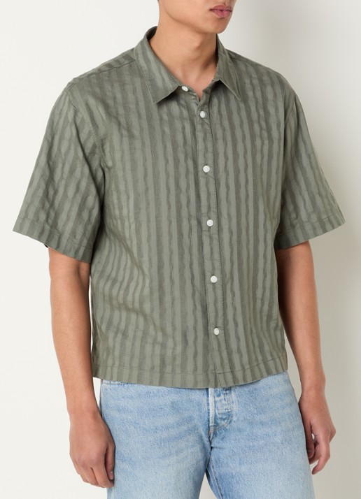 Levi's Lama regular fit overhemd met streepprint