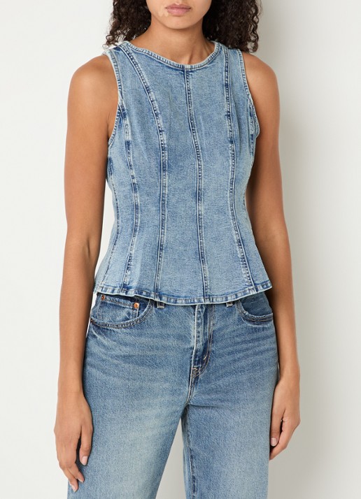 Levi's Leighton top van denim