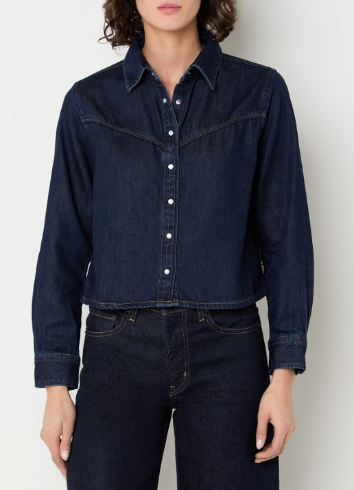 Levi's Logan spijkerblouse met siernaad