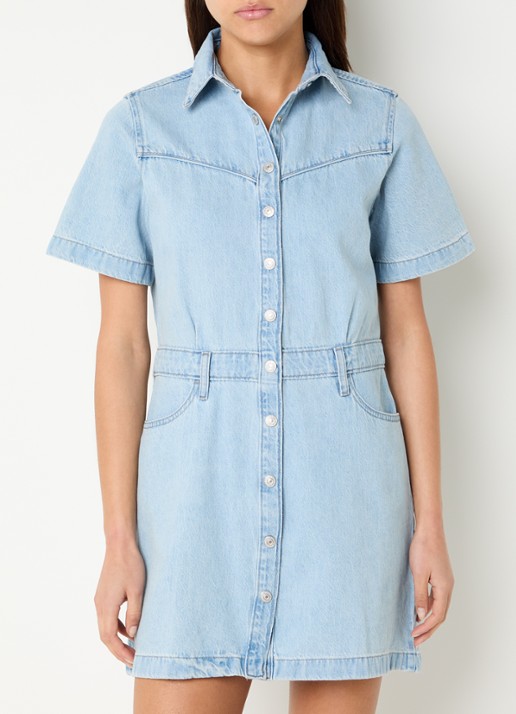 Levi's Logan Western mini blousejurk van denim