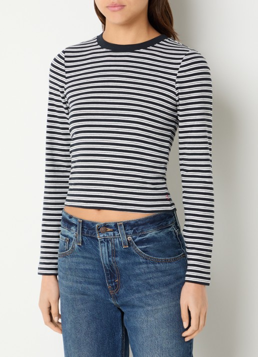 Levi's Long sleeve met streepprint