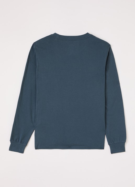 Levi's Longsleeve met logo - voorkant 3 petrol