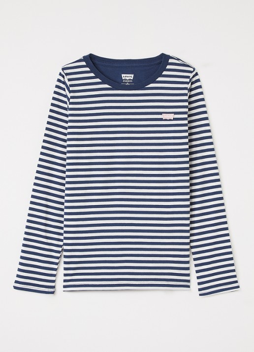 Levi's Longsleeve met streepprint