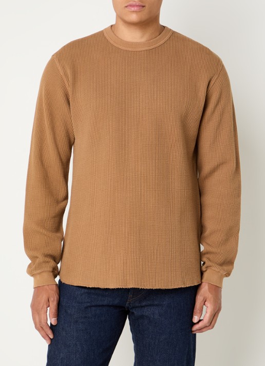 Levi's Longsleeve met structuur