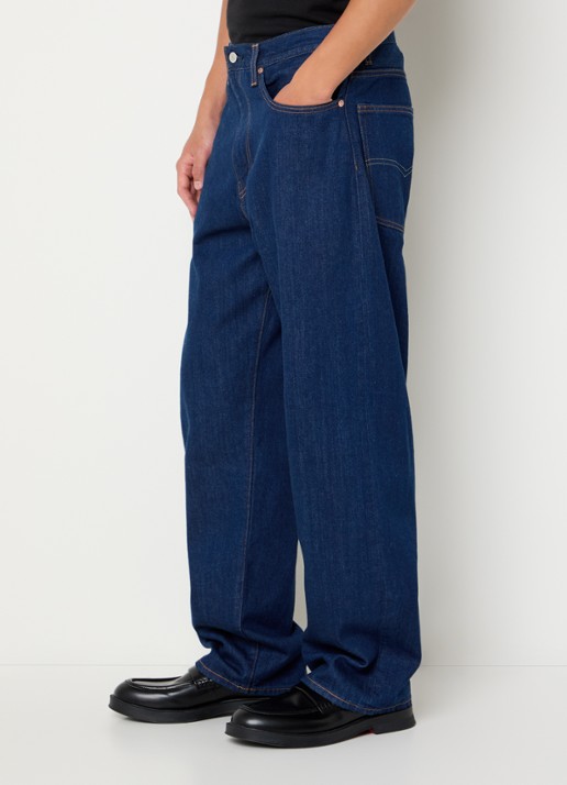 Levi's Loose fit jeans met donkere wassing - detail 5 indigo
