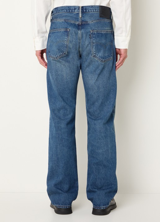Levi's Loose fit jeans met medium wassing en steekzakken - achterkant indigo