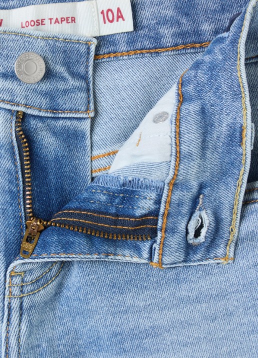 Levi's Loose fit jeans met stretch - detail 3 indigo