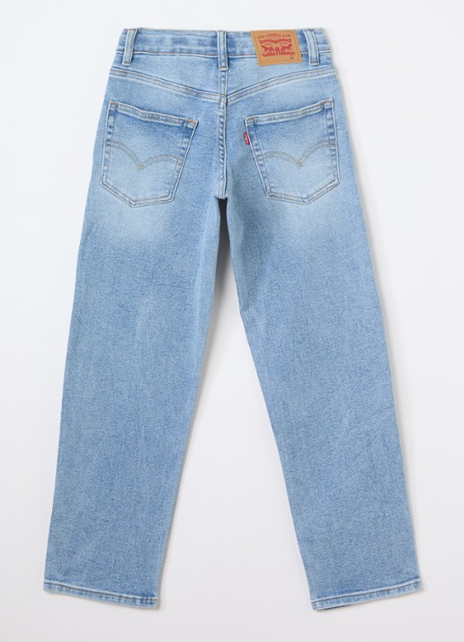 Levi's Loose fit jeans met stretch - voorkant 2 indigo