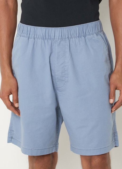 Levi's Loose fit korte broek met steekzakken - detail 3 blauwgrijs