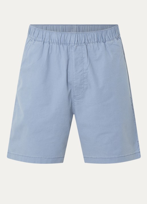 Levi's Loose fit korte broek met steekzakken - voorkant blauwgrijs