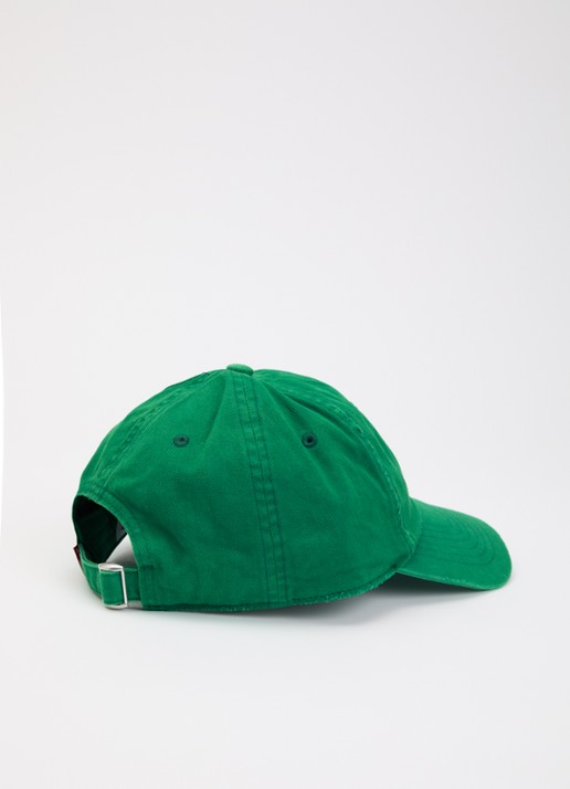 Levi's LS pet met logo borduring - detail groen