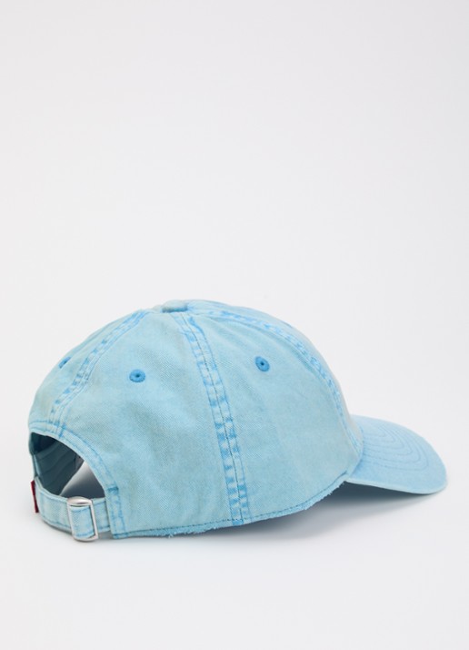 Levi's LS pet met logo borduring - detail blauw