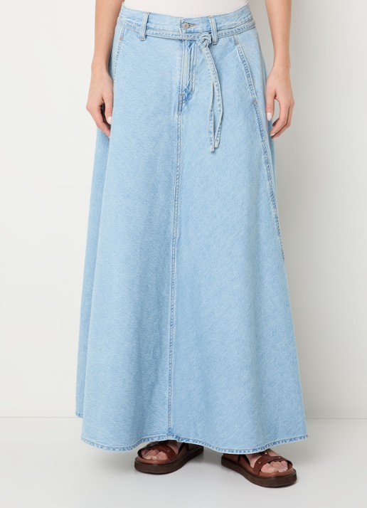 Levi's Maxi rok van denim
