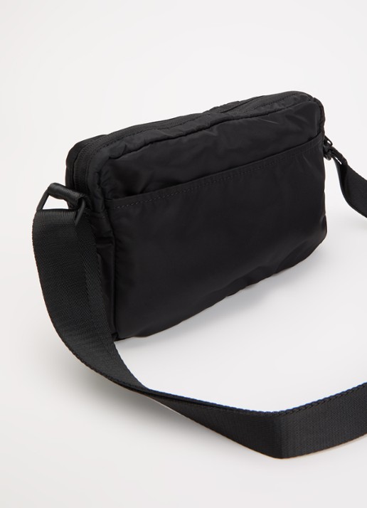 Levi's Mission Bay crossbodytas met logo - achterkant zwart