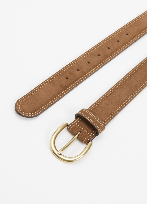 Levi's Olivia riem van suède - detail bruin