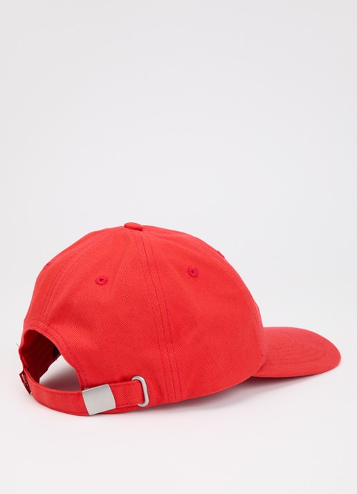 Levi's Pet met logoborduring - detail 2 rood