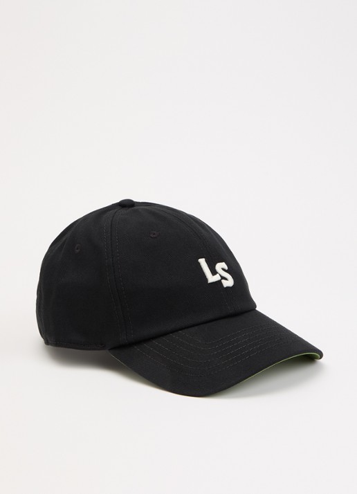 Levi's Pet met logoborduring - voorkant zwart
