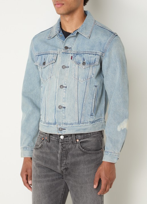 Levi's Pride Road Worn spijkerjas met steekzakken - achterkant 4 indigo