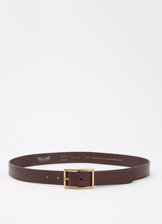 Levi's Rectangle riem van leer