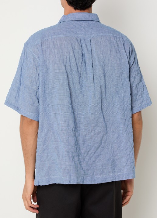 Levi's Regular fit overhemd met borstzak - achterkant 4 blauwgrijs