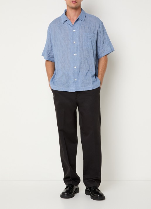 Levi's Regular fit overhemd met borstzak - voorkant 3 blauwgrijs