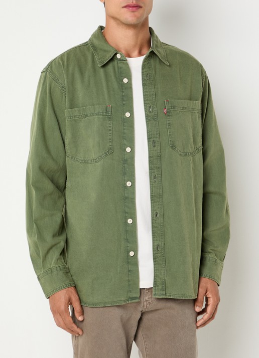 Levi's Regular fit overhemd met borstzak