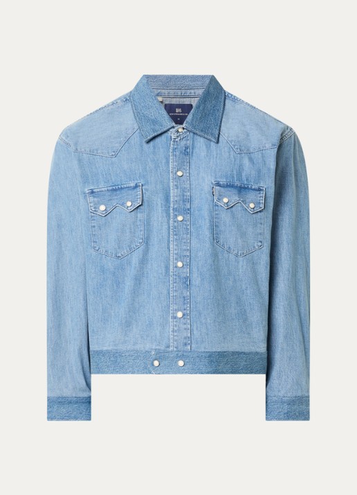 Levi's Regular fit overhemd met borstzakken - voorkant 3 indigo