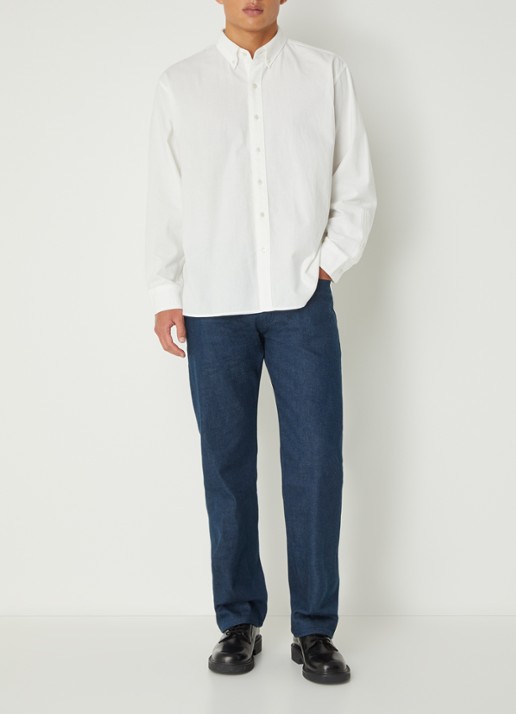 Levi's Regular fit overhemd met kraag - voorkant 4 gebroken wit