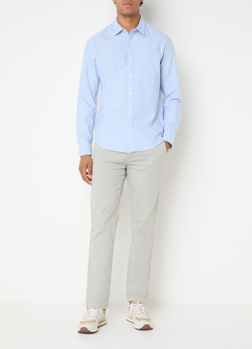 Levi's Regular fit overhemd met logo - voorkant 3 blauwgrijs